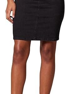 Amazon Essentials Women's Classic 5-Pocket Denim Skirt (Available in Plus Size)