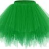 Bridesmay Women's Tutu Skirt 2024 50s Vintage Ballet Bubble Dance Skirts for Cosplay Party