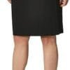 Calvin Klein Women's Classic Fit Straight Lux Suit Skirt (Regular and Plus Size)