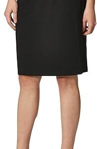 Calvin Klein Women's Classic Fit Straight Lux Suit Skirt (Regular and Plus Size)