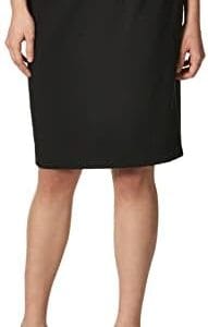 Calvin Klein Women's Classic Fit Straight Lux Suit Skirt (Regular and Plus Size)