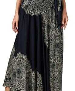 Joob Joob Long Boho Skirts for Women - Bohemian Hippie Maxi Summer Skirt