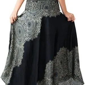 Long Skirts for Women Maxi Boho Skirt Floral Print