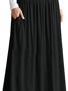 Maxi Skirts for Women Ankle Length Skirt Casual Long Skirt High Waisted Maxi Skirt Reg and Plus Size Skirt Long Skirt