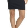 Rekucci Women's Ease Into Comfort Above The Knee Stretch Pencil Skirt 19 inch